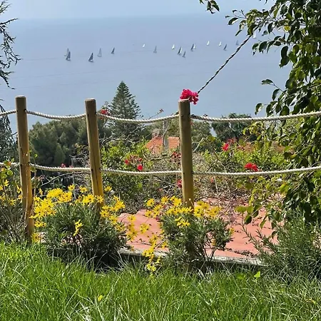 Sanremo Vista Mare E Giardino דירה *
