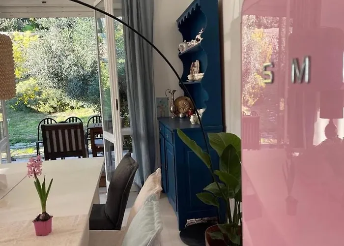 Lägenhet Sanremo Vista Mare E Giardino Poggio (Imperia)